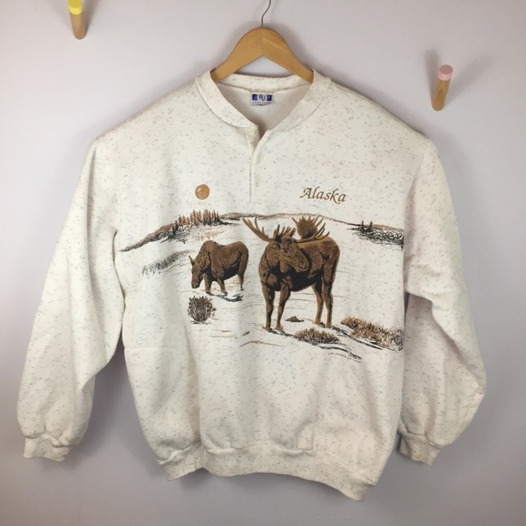 Vintage | Sweaters | Vintage Alaska All 